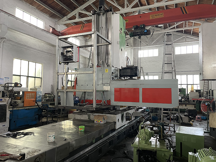 沈陽中捷落地鏜床TK6916大修改造