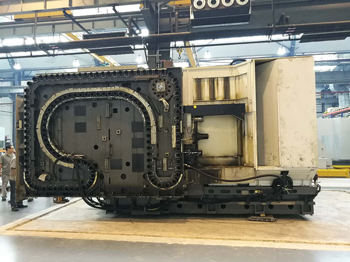 臥式加工中心搬遷